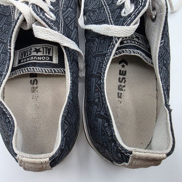 Converse All Star Low Allover License Plate Prints Mens Size 9 Shoes Walking - Picture 7 of 13